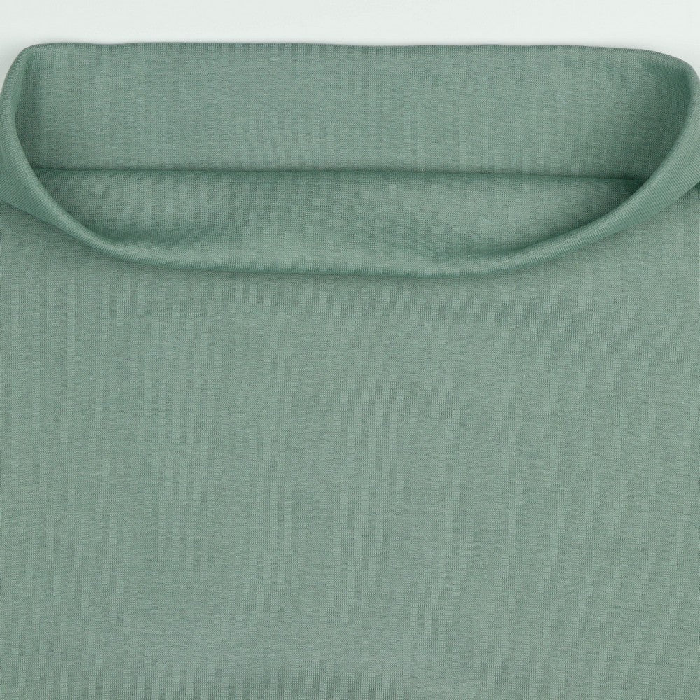 Organic Cotton Ribbing - Dark Mint