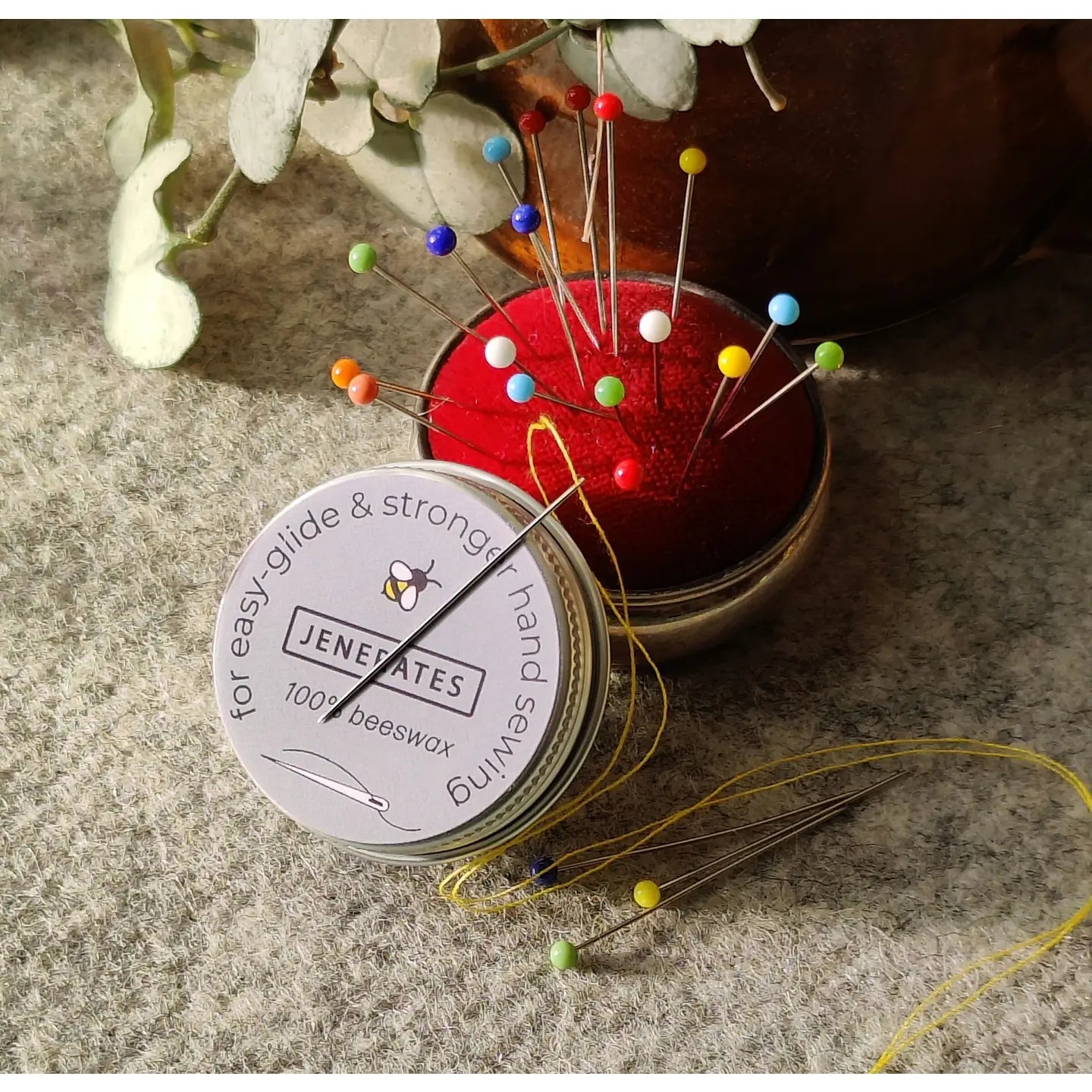 Jenerates - Beeswax Needle Catcher