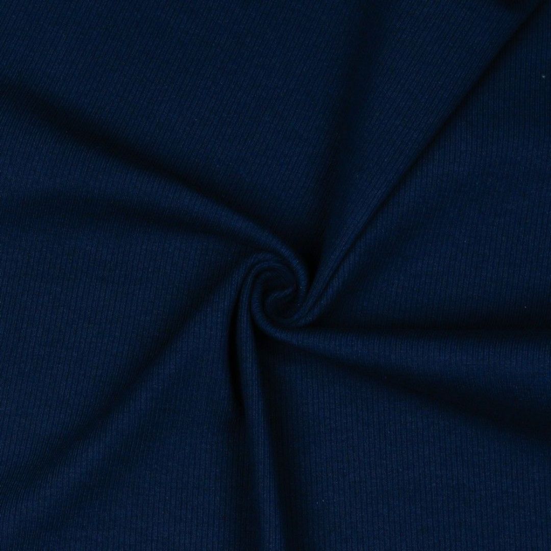 Rib Cotton Jersey - Navy