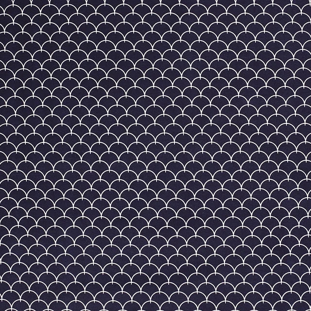Scallops Poly/Cotton Canvas