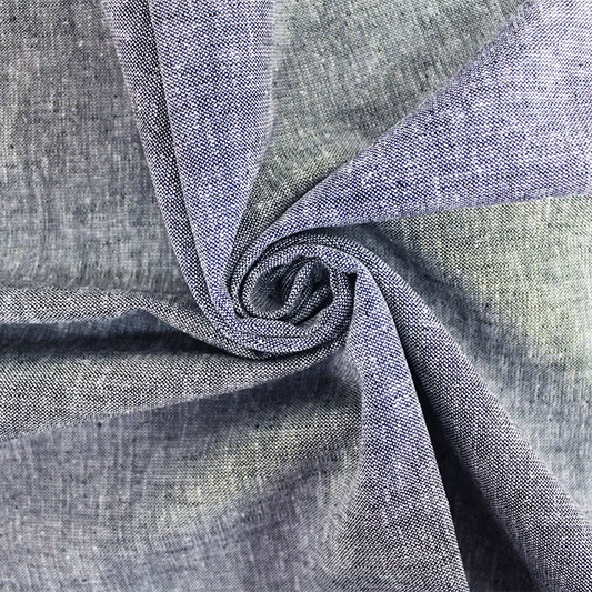 Cumbria - Cotton/Linen Blend - Black Marl - 1.8M Remnant