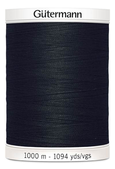 Gutermann Sew All Thread 1000m - 000 (Black)