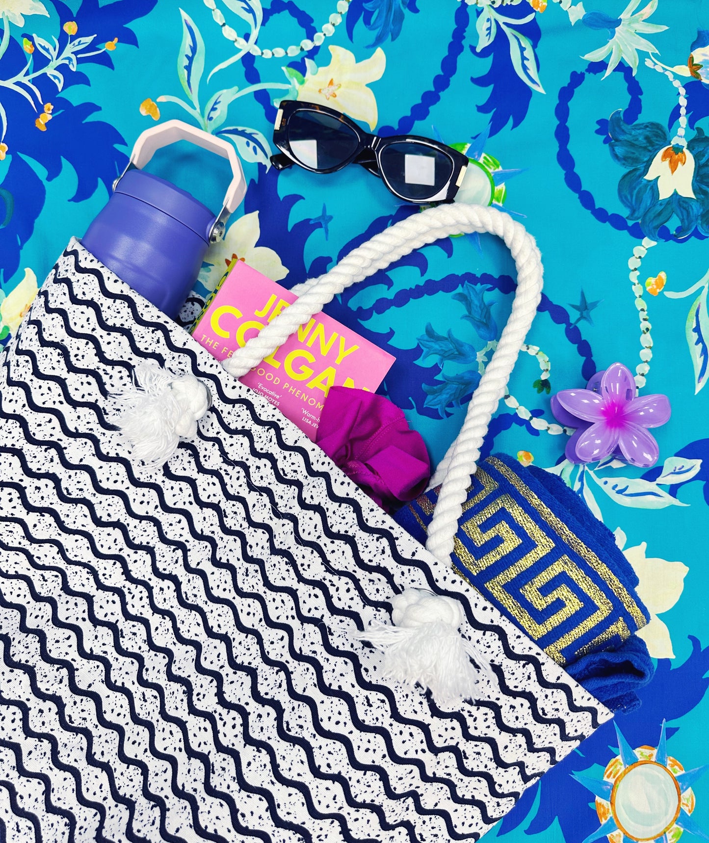Jenny Stitches - By the Bay Beach Bag - PDF Sewing Pattern