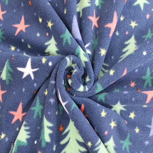 Polar Fleece - Christmas Trees
