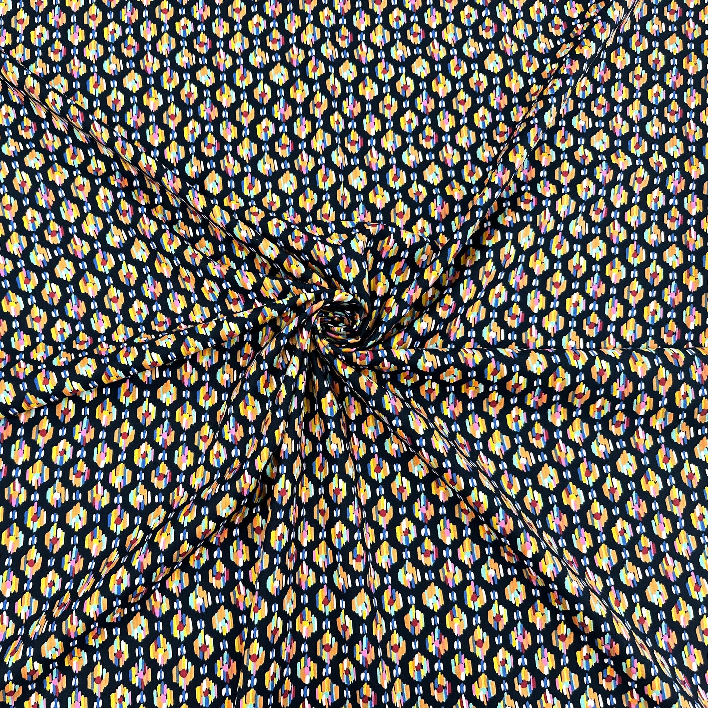 Sprinkles Pima Cotton Lawn - Black