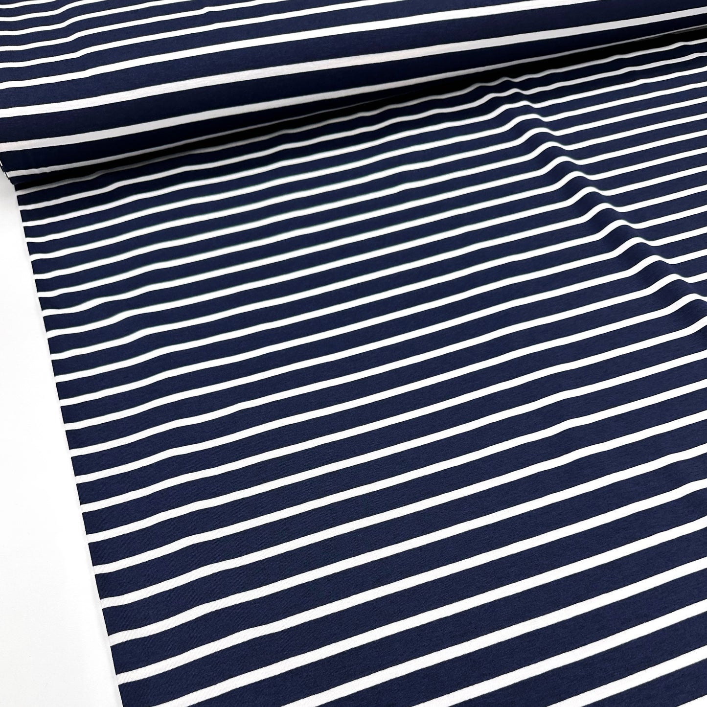 Breton Stripe Viscose Jersey
