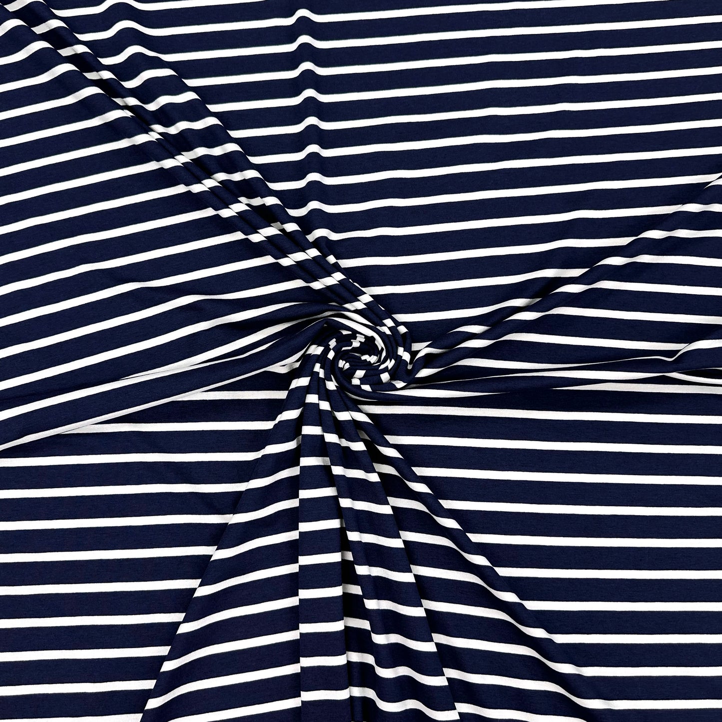 Breton Stripe Viscose Jersey