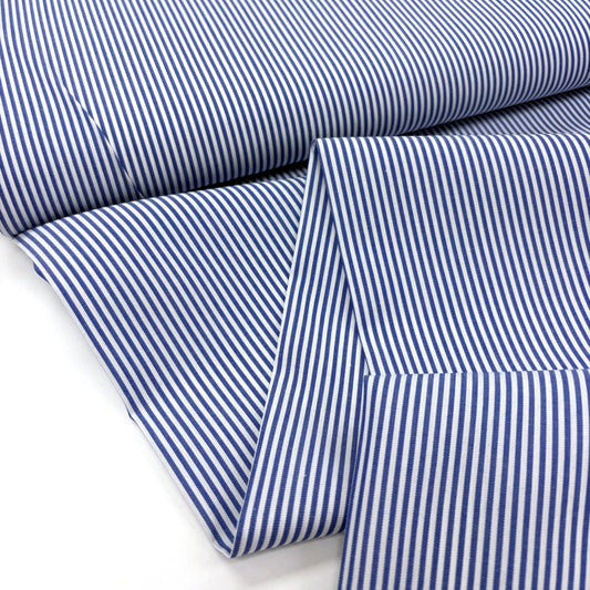 Ex-Designer Stripe Cotton Shirting