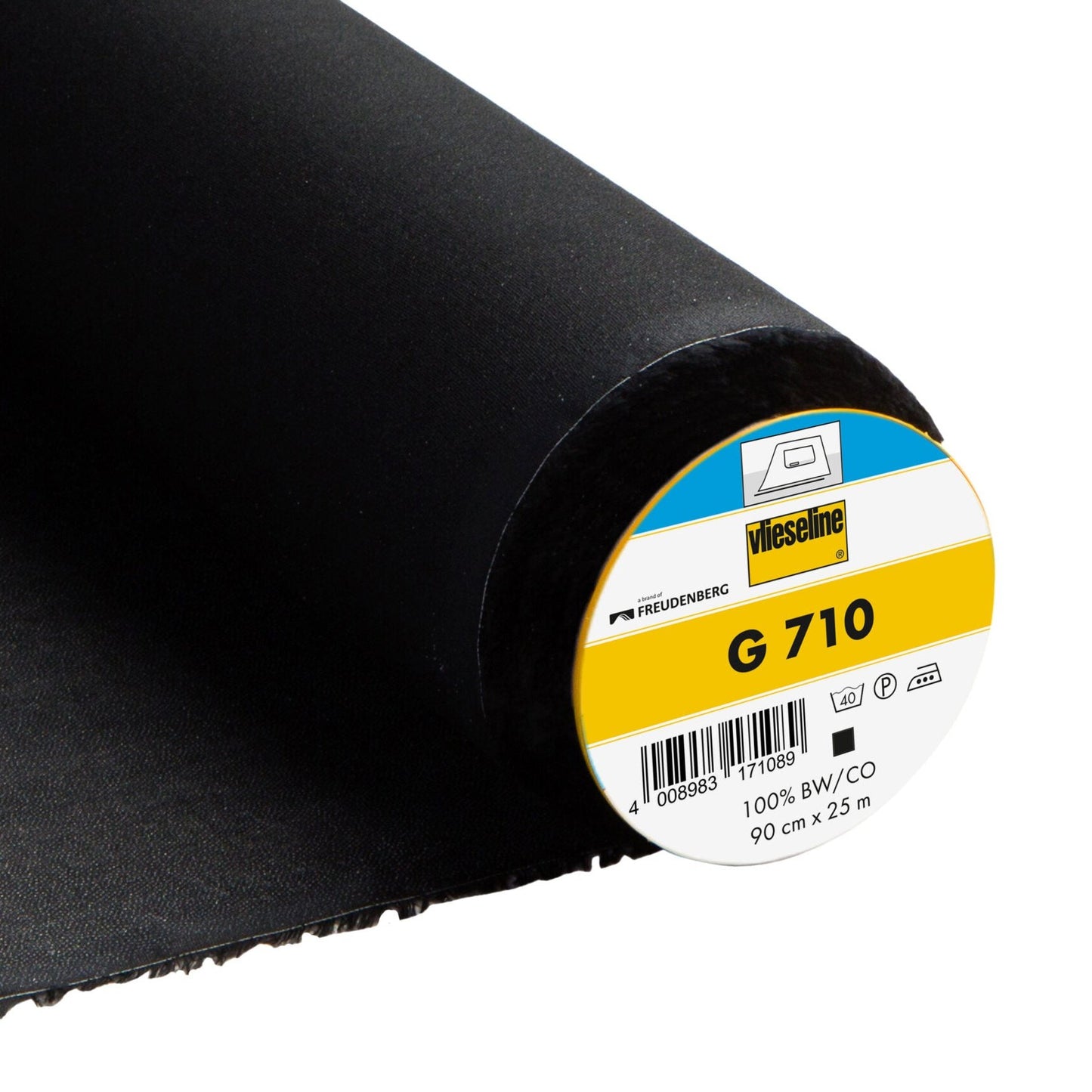 Vlieseline G710 Woven Lightweight Interlining - Black