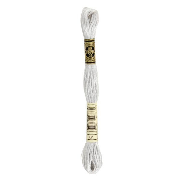 DMC Mouliné Embroidery Thread - 001