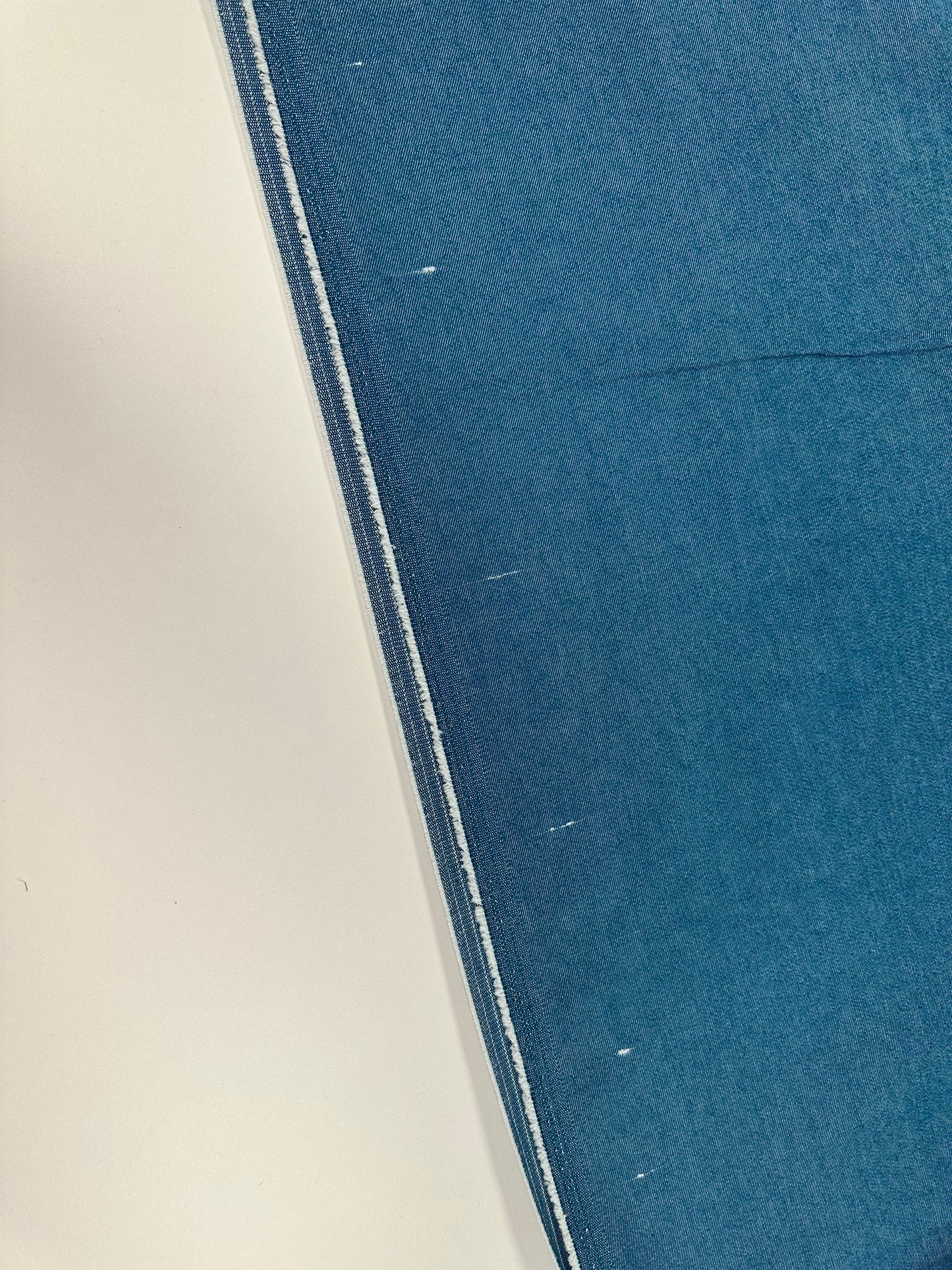 Stretch Denim - Petrol - (Imperfect)