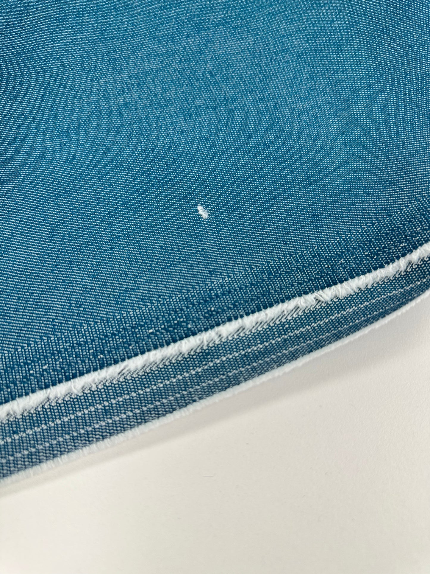 Stretch Denim - Petrol - (Imperfect)