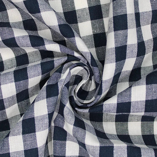 1CM Cotton Gingham - Navy