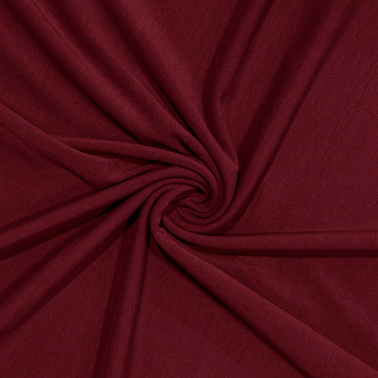 Cotton Jersey - Burgundy