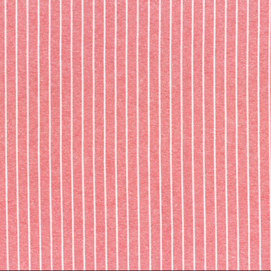 Yarn Dyed Stripe - Cotton/Linen Blend - Red