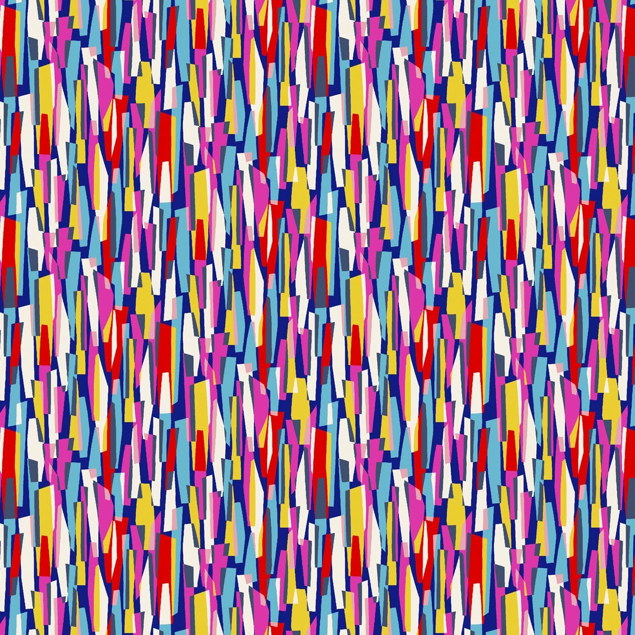 Dashwood Kaleidoscope Ace Lawn - Red