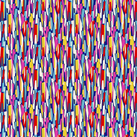 Dashwood Kaleidoscope Ace Lawn - Red