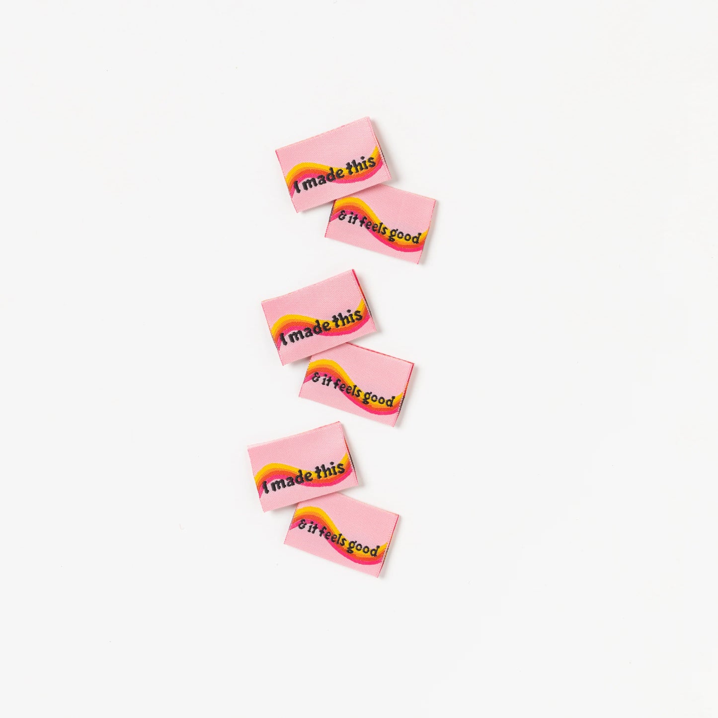 Little Rosy Cheeks - It Feels Good - Pack of 6 Sewing Labels