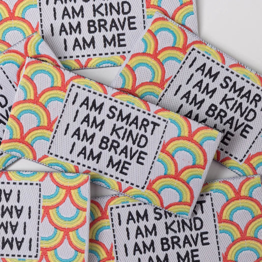 Little Rosy Cheeks - I Am Me - Pack of 6 Sewing Labels