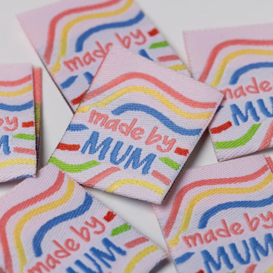 Little Rosy Cheeks - Made By Mum - Pack of 6 Sewing Labels