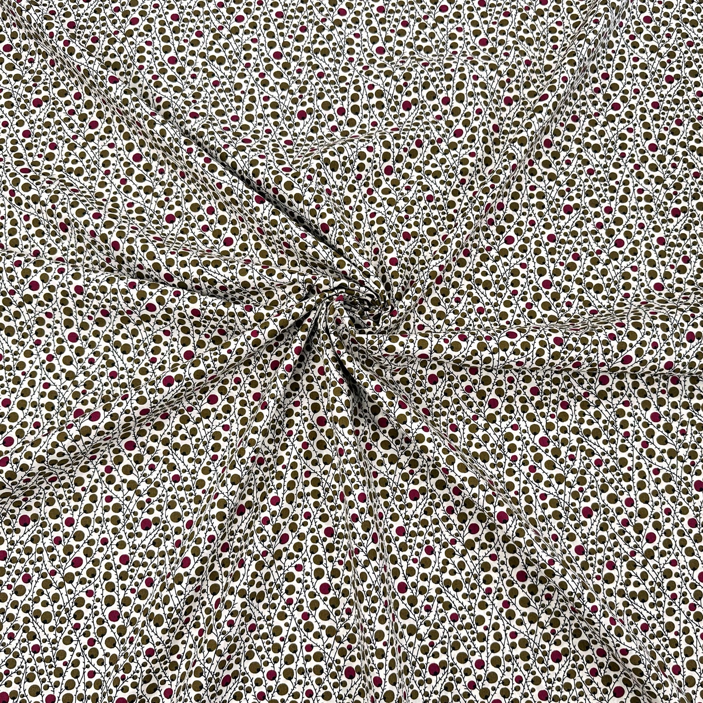 Olive Branch Pima Cotton Lawn