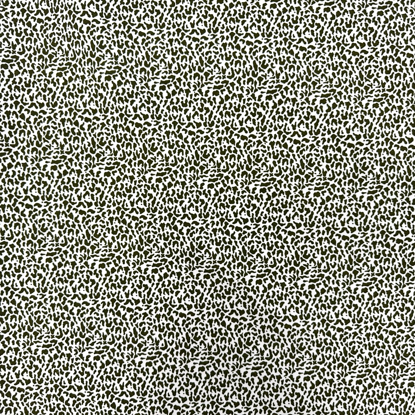 Olive Leopard Cotton Sateen