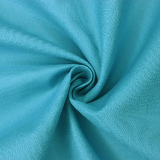 Cotton Twill - Turquoise