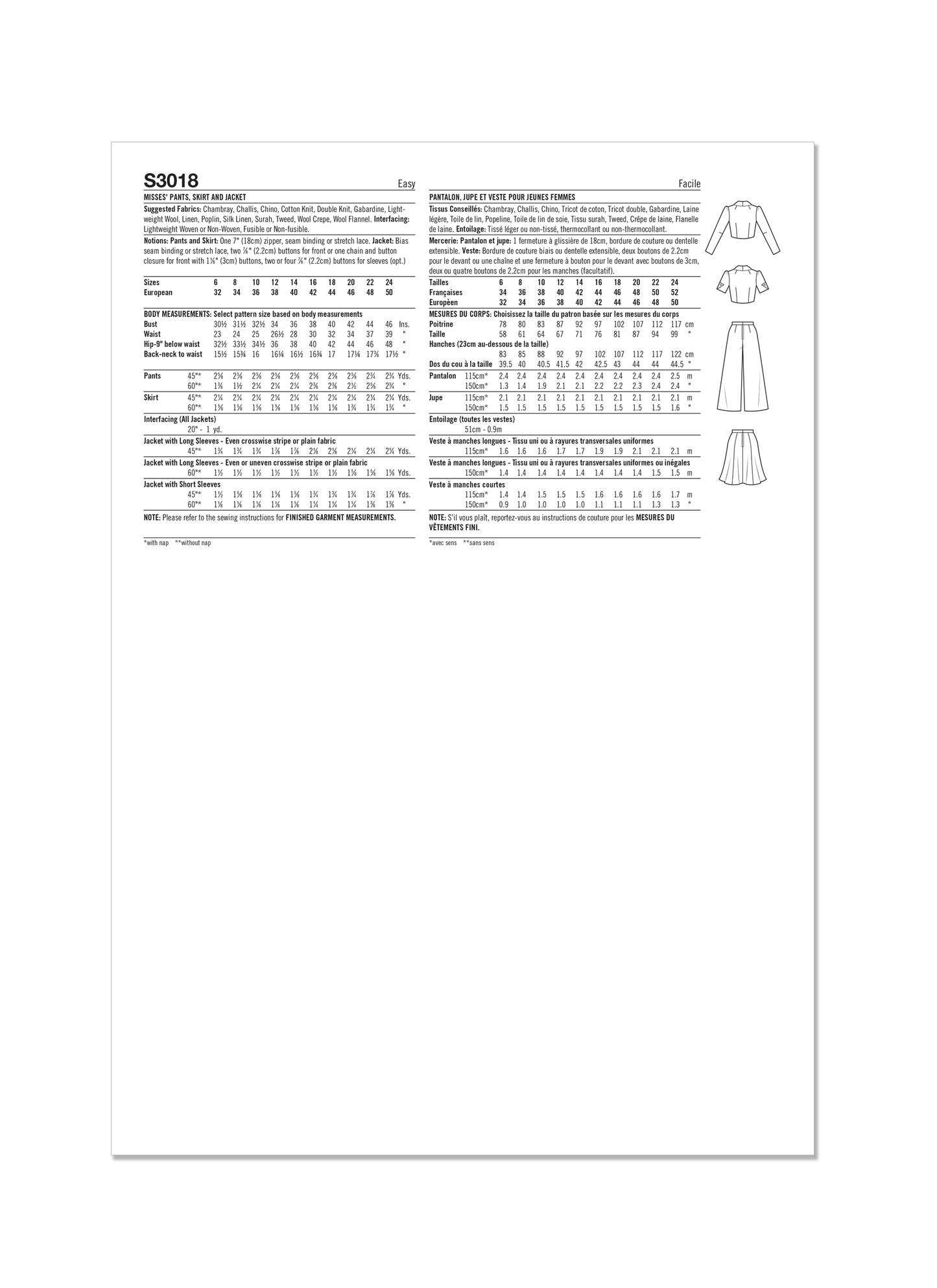 Simplicity 3018