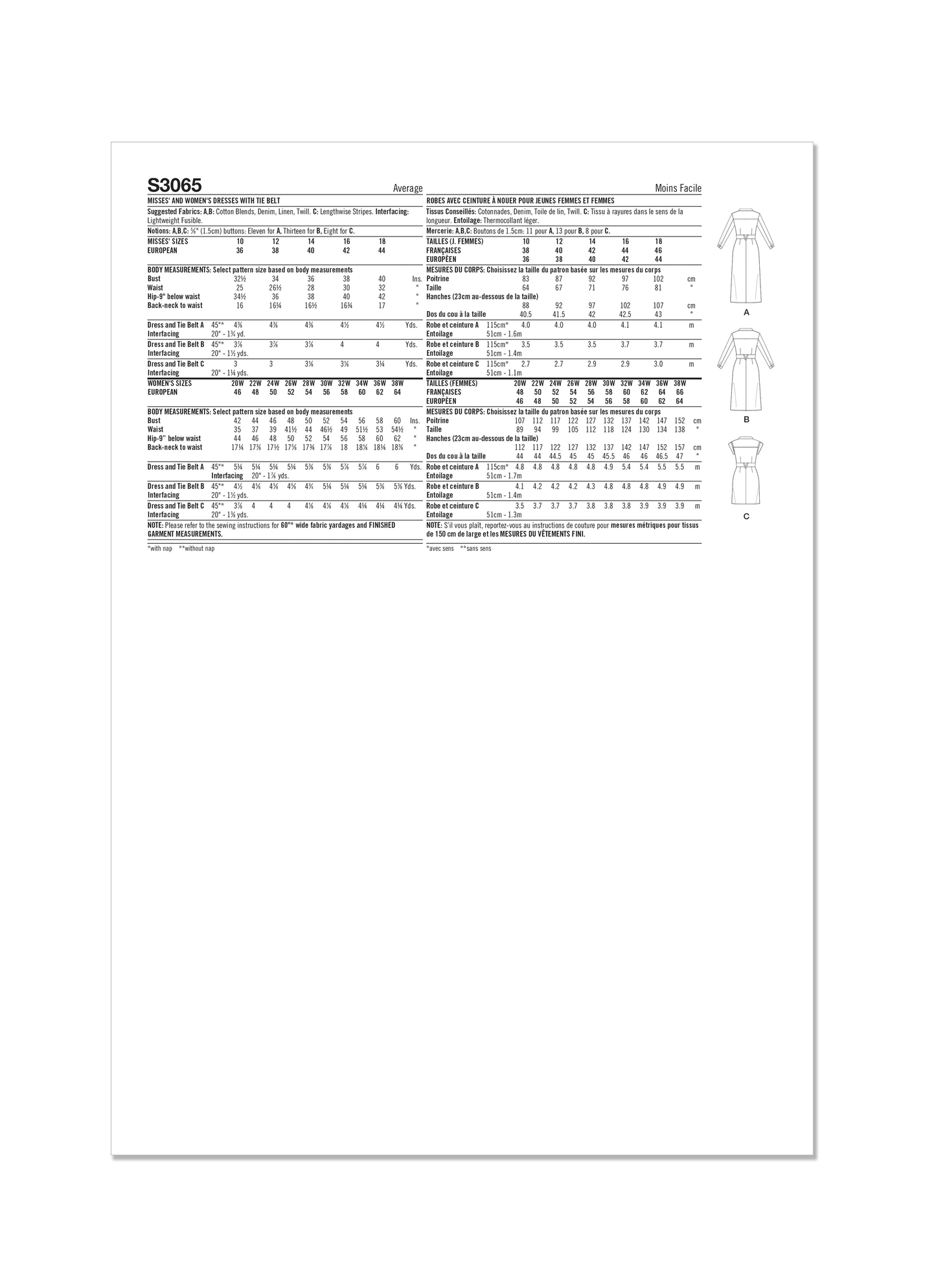 Simplicity 3065