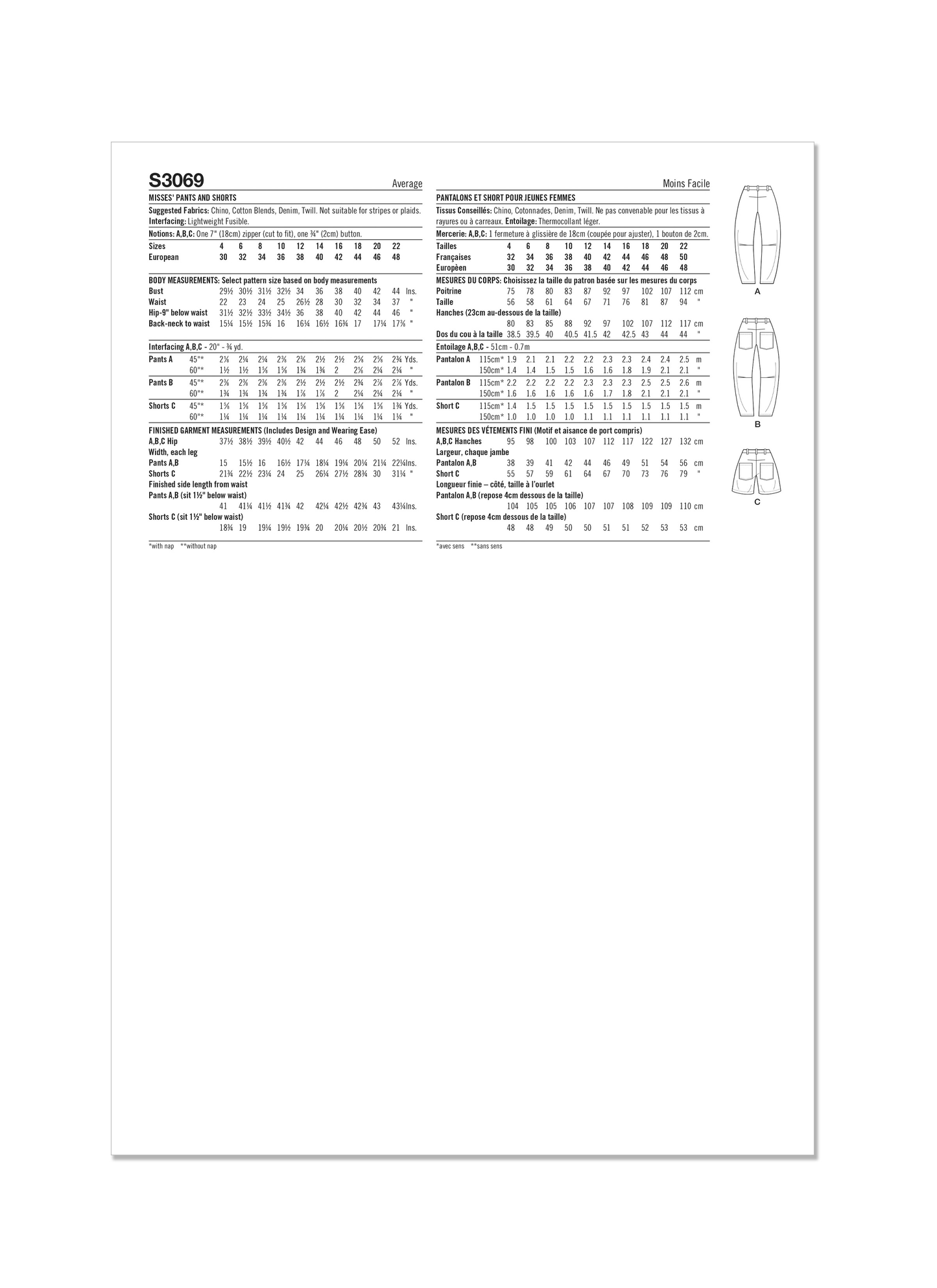 Simplicity 3069