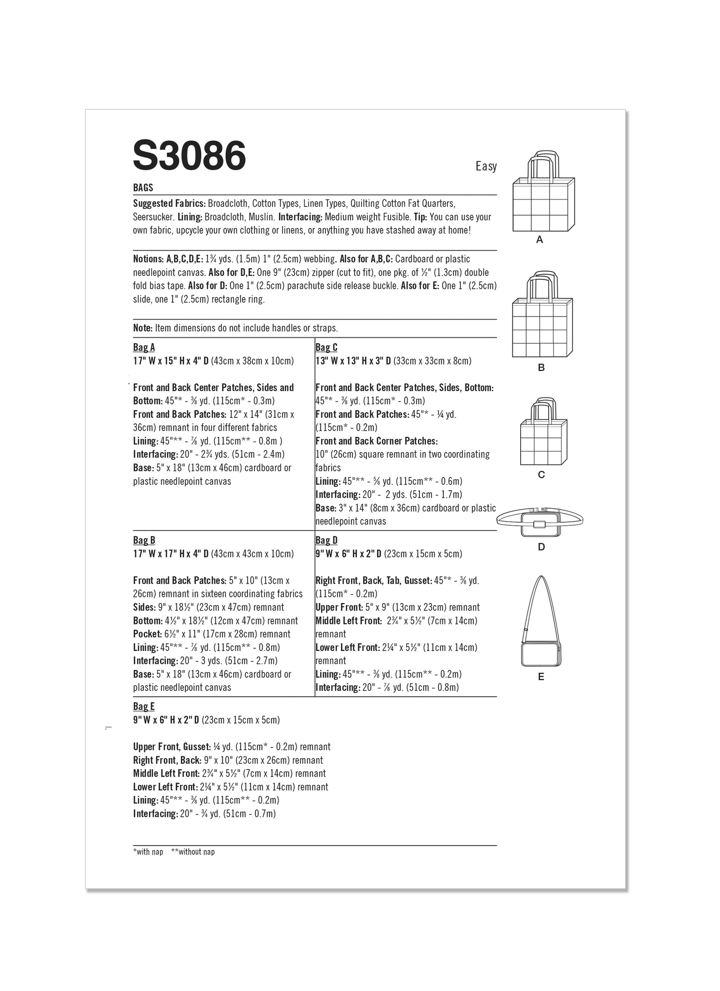 Simplicity 3086