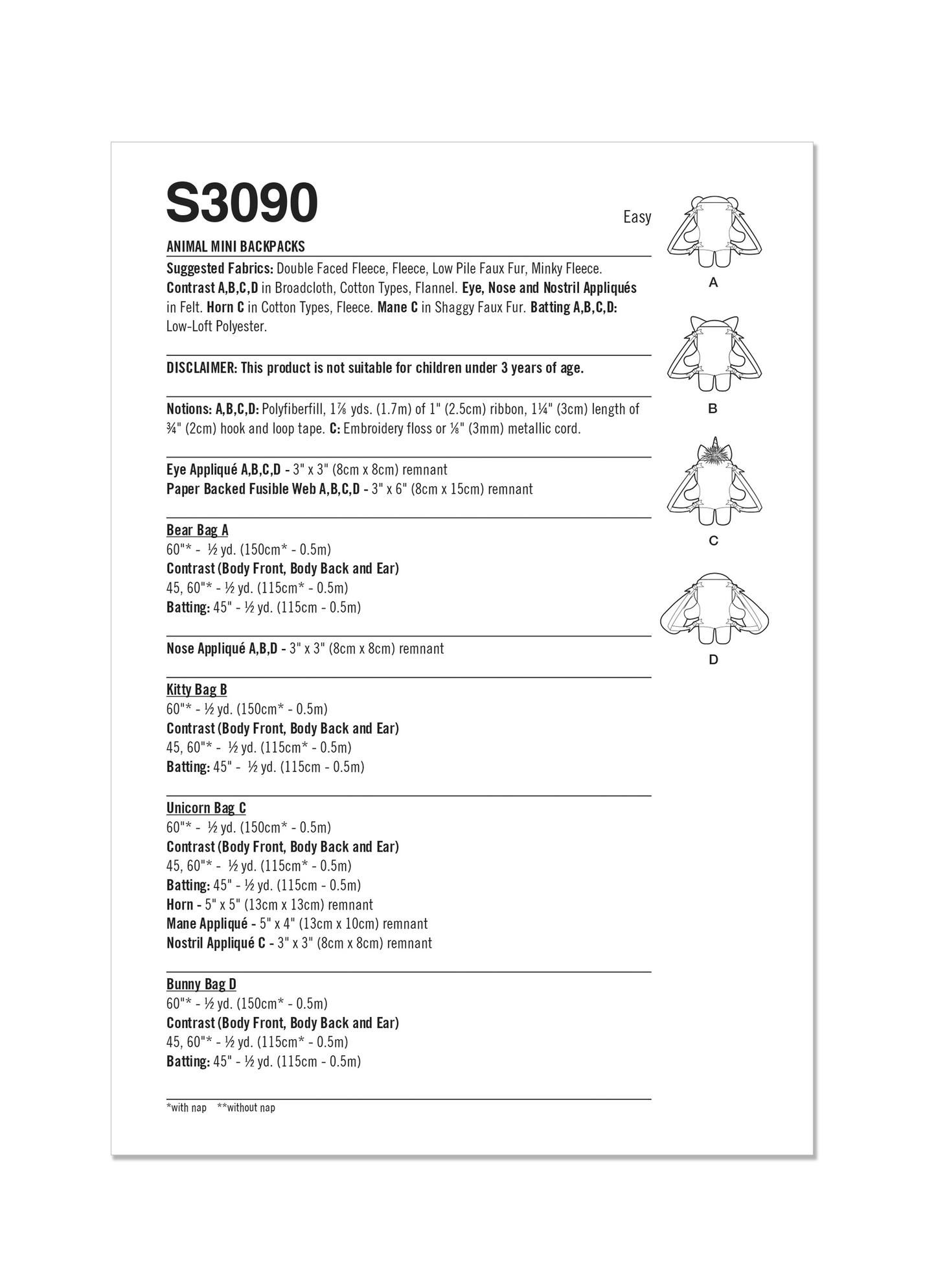 Simplicity 3090