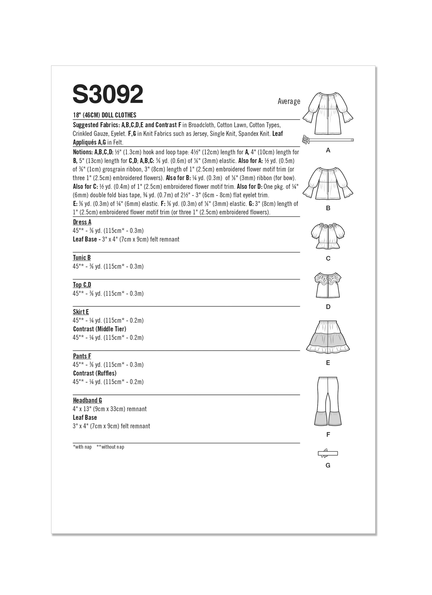 Simplicity 3092