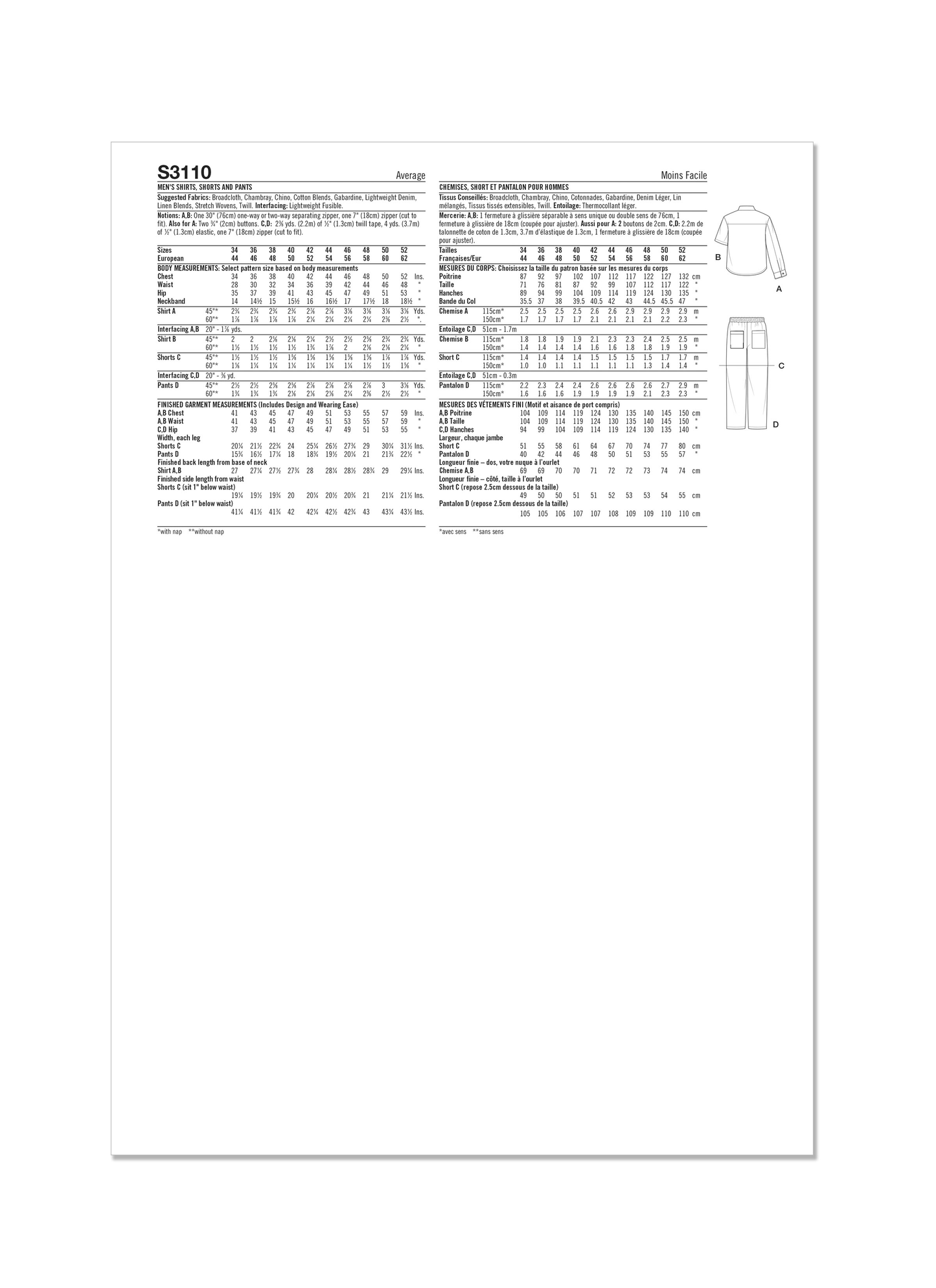 Simplicity 3110
