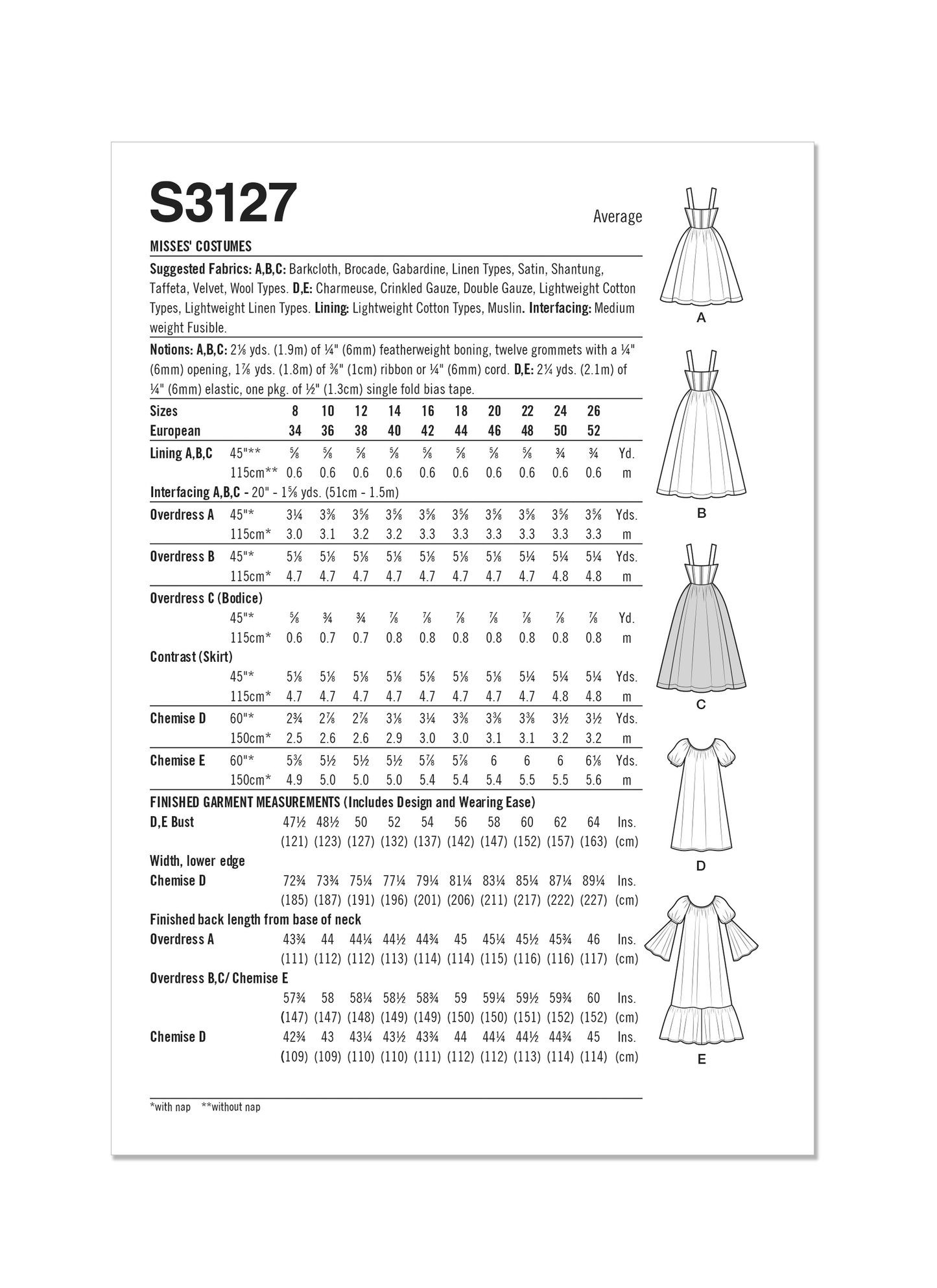 Simplicity 3127