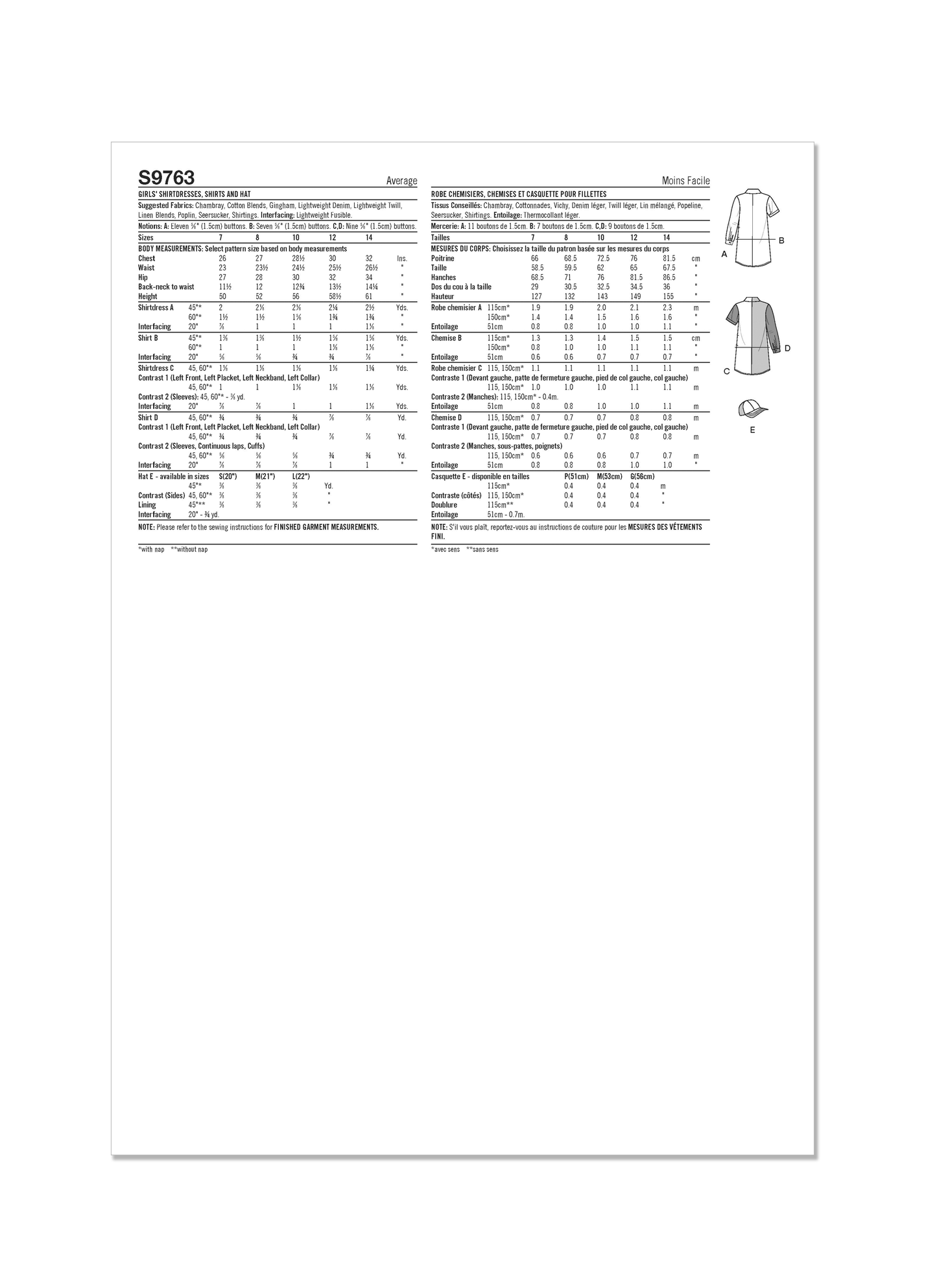 Simplicity 9763