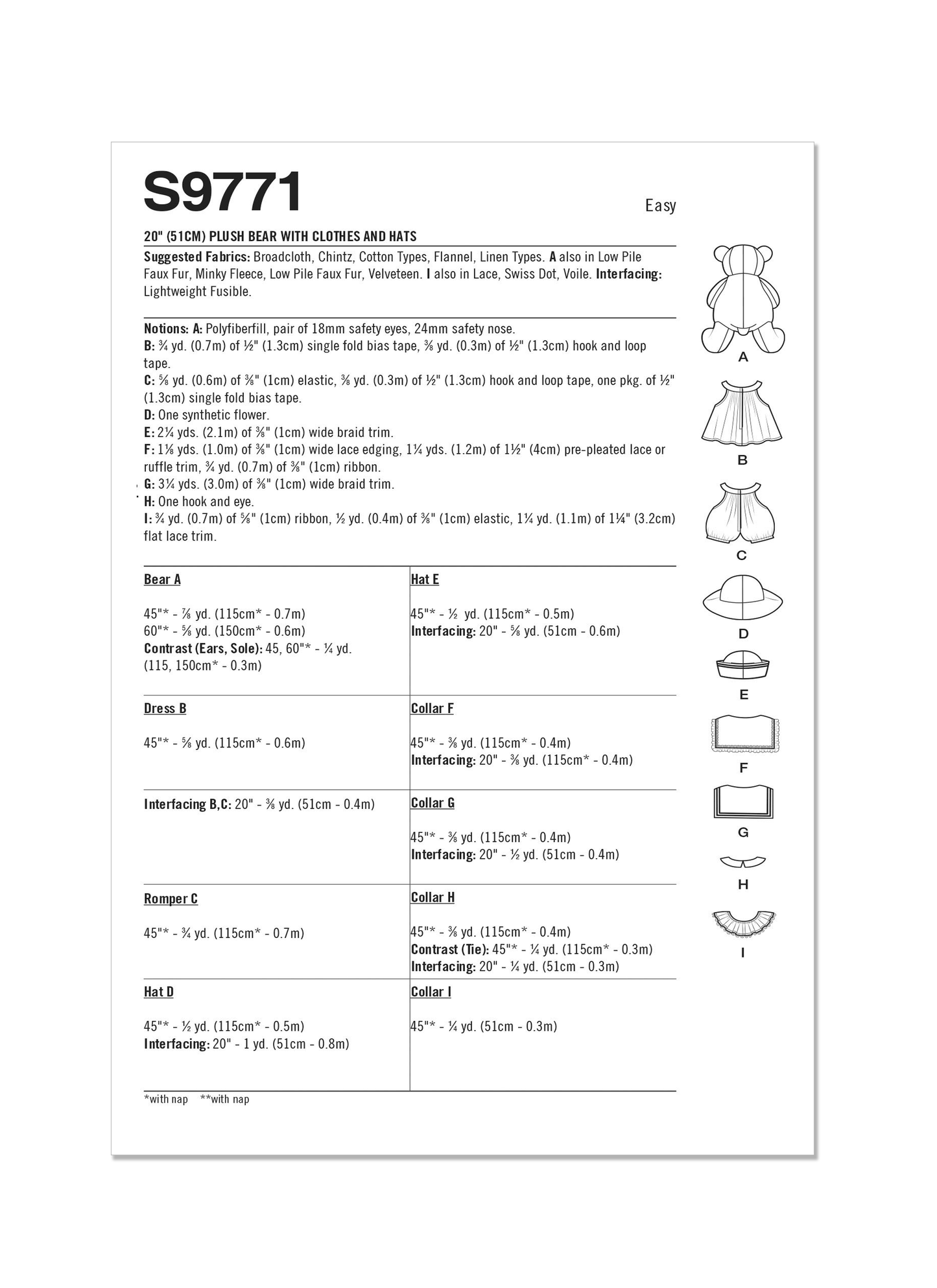 Simplicity 9771