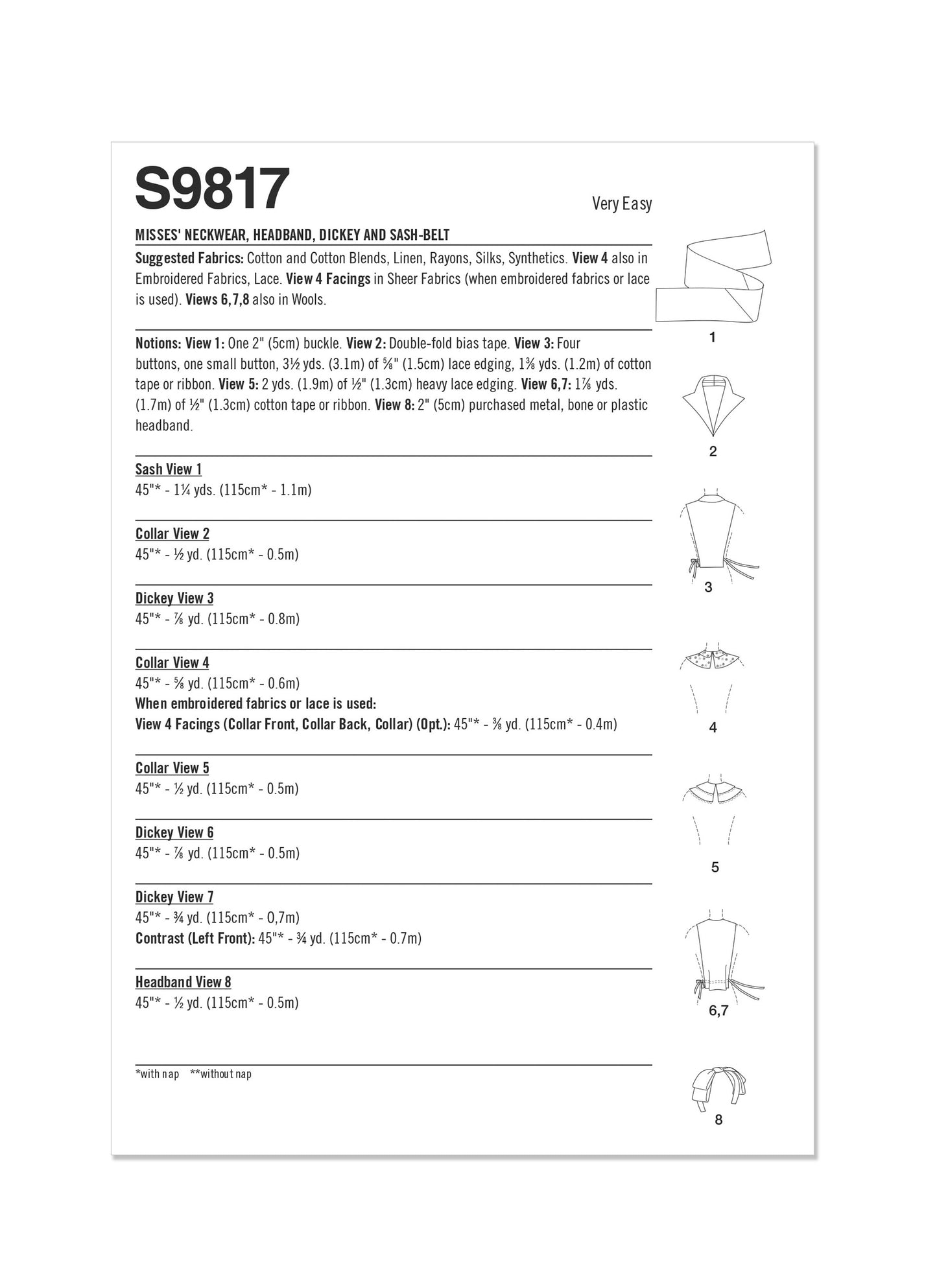 Simplicity 9817