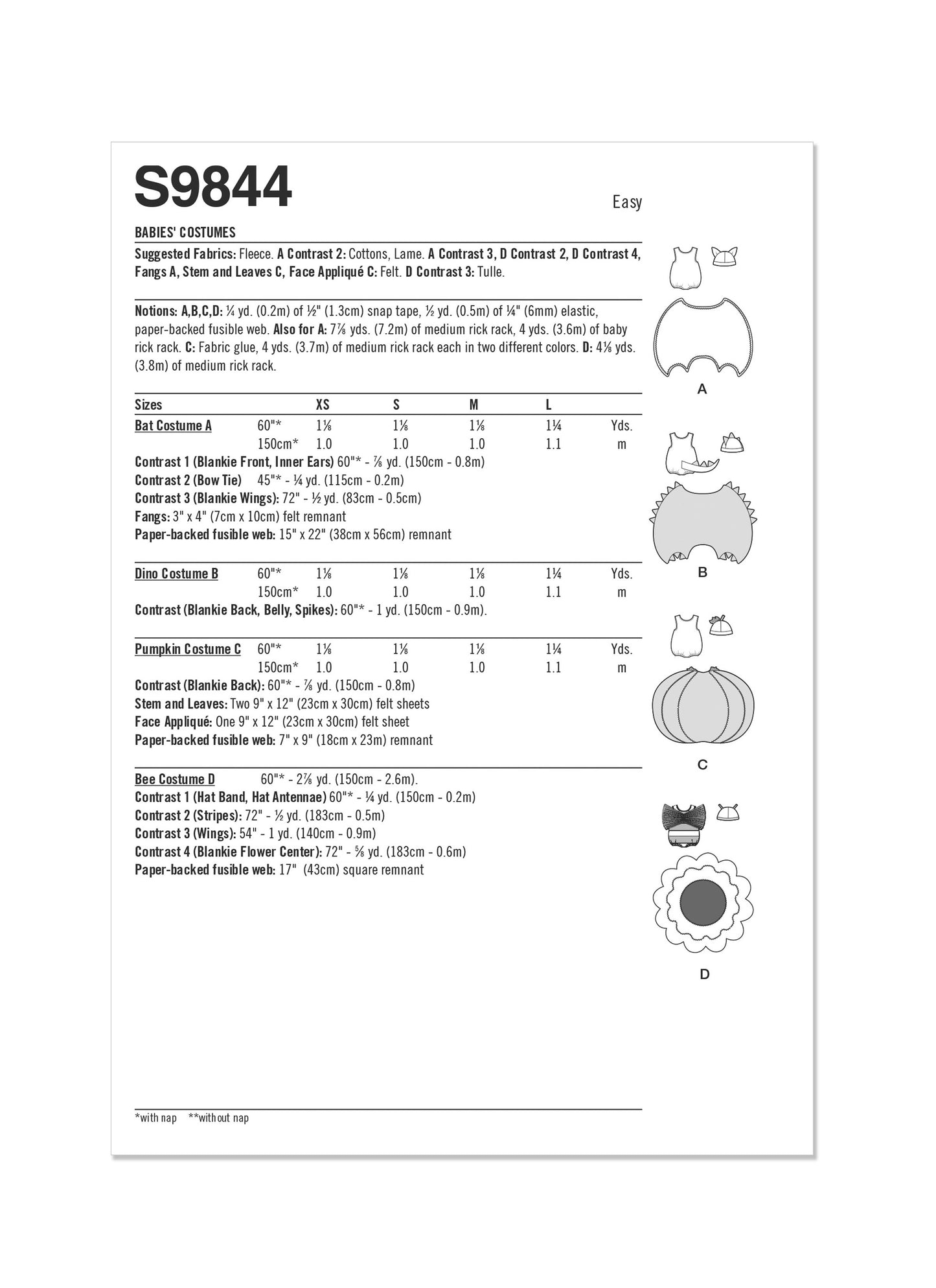Simplicity 9844