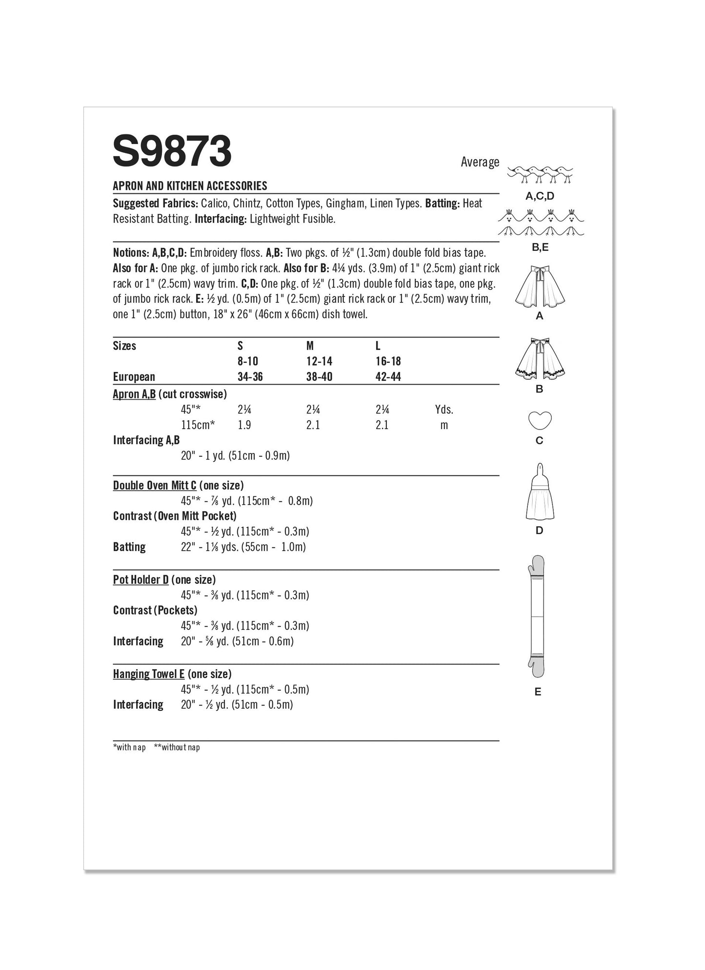 Simplicity 9873