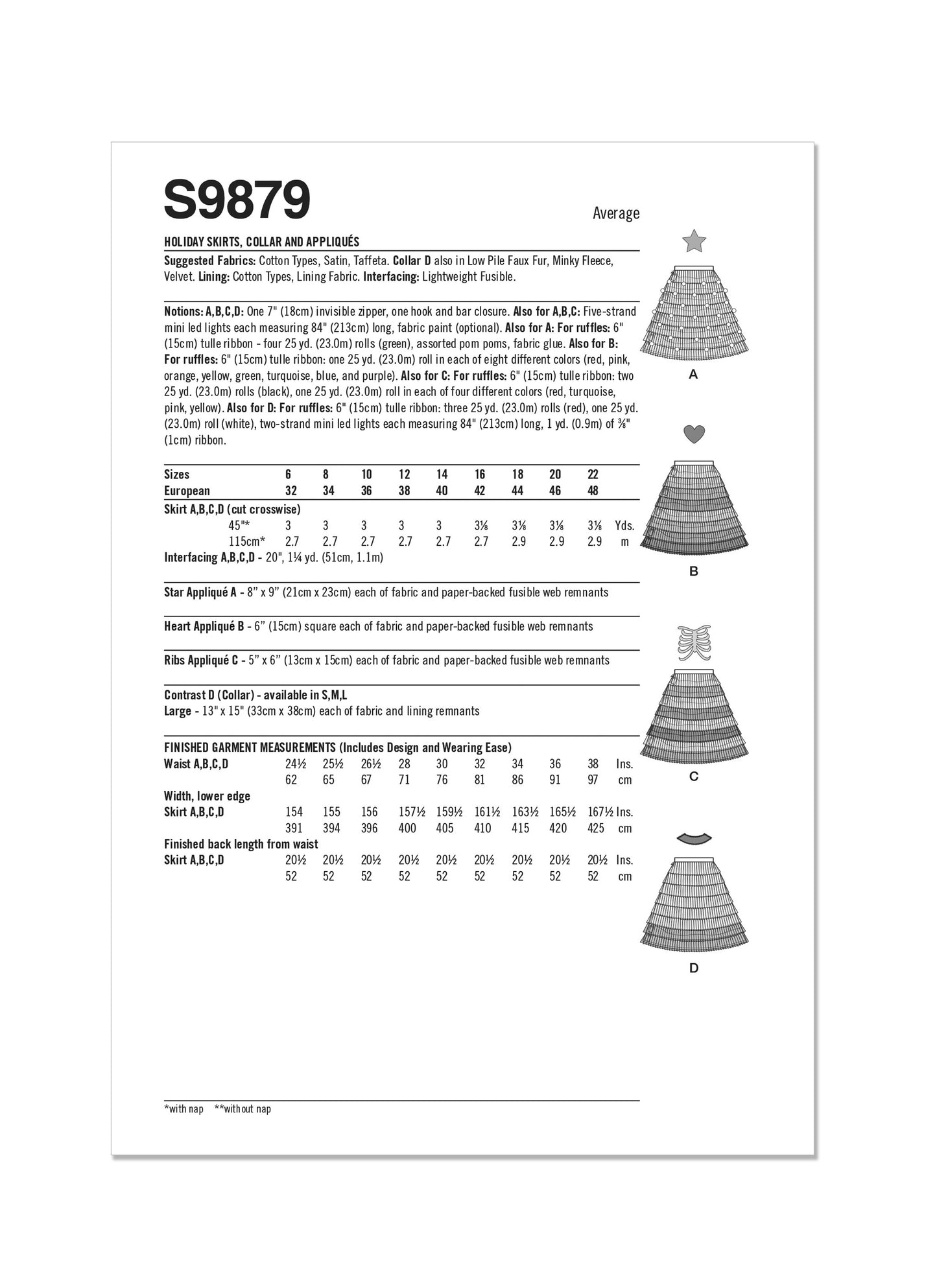 Simplicity 9879