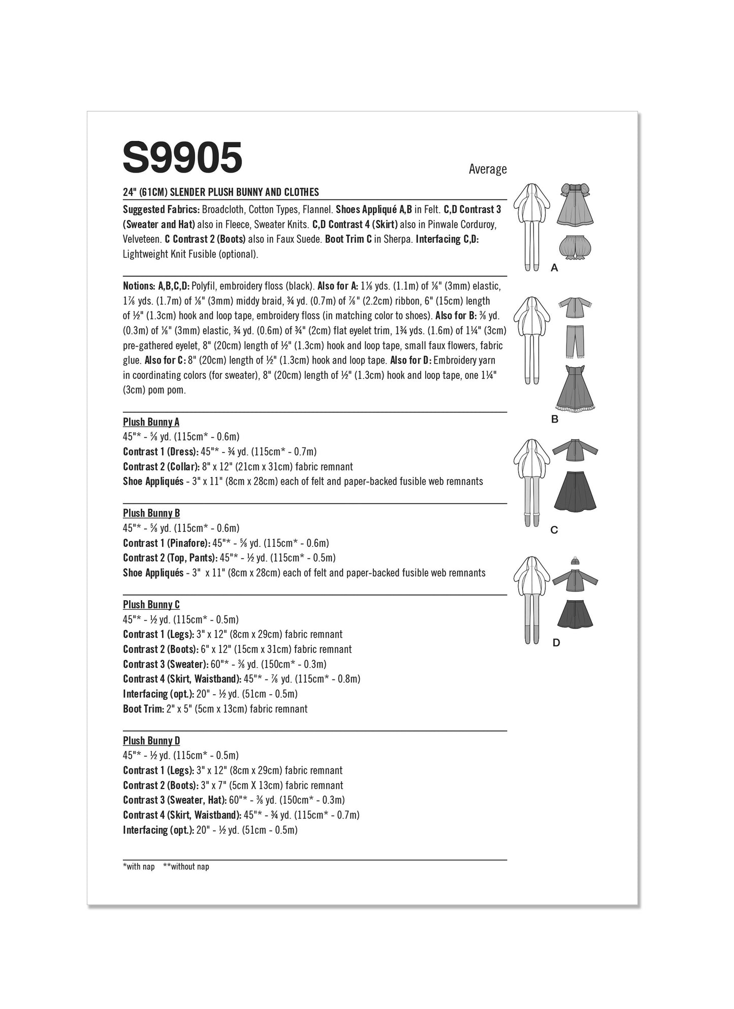 Simplicity 9905