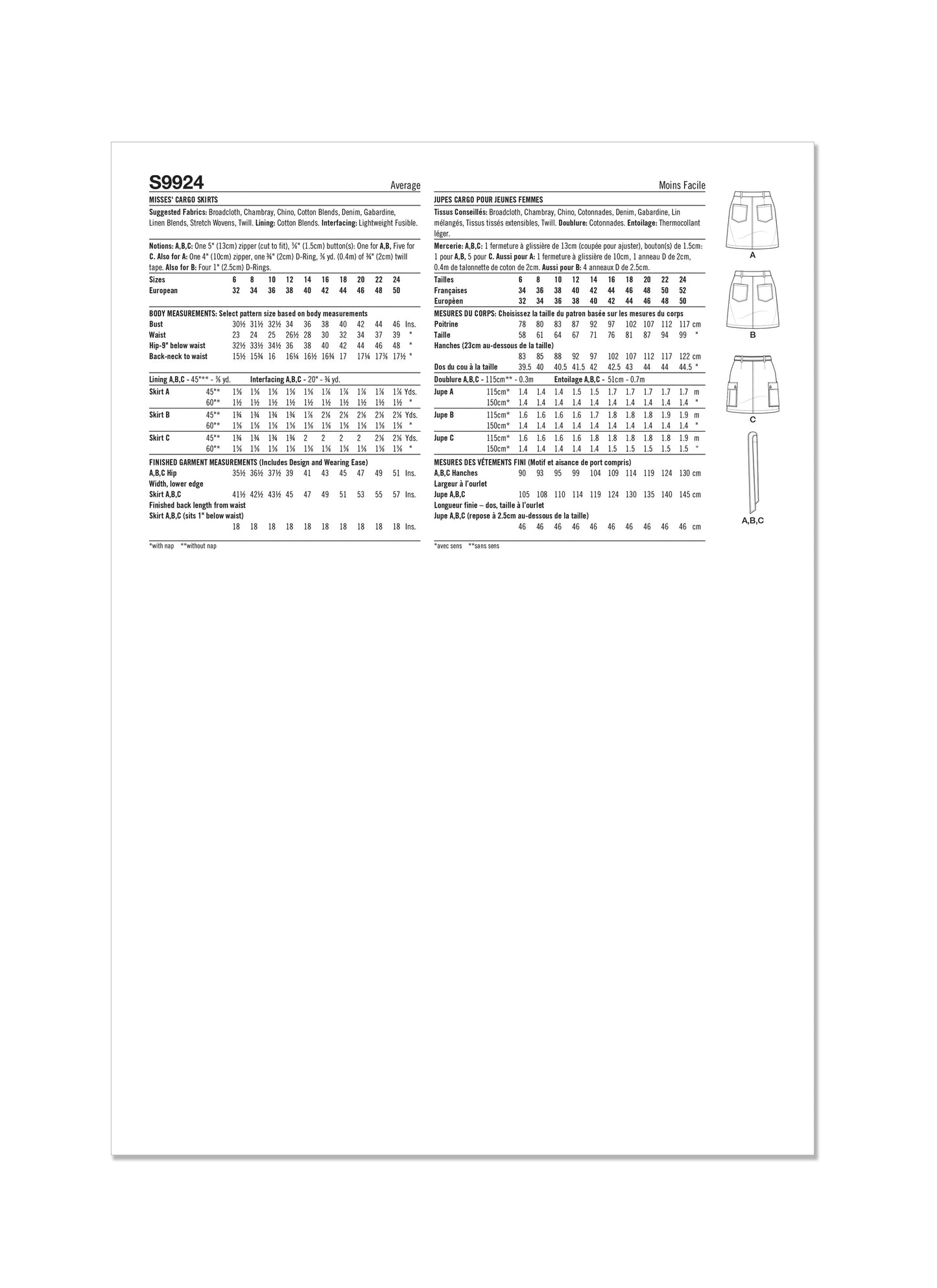 Simplicity 9924