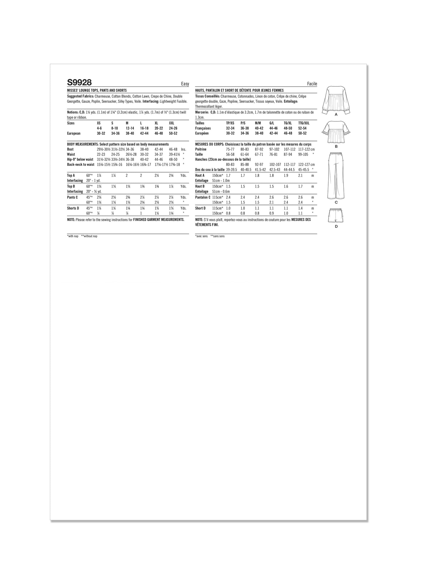 Simplicity 9928