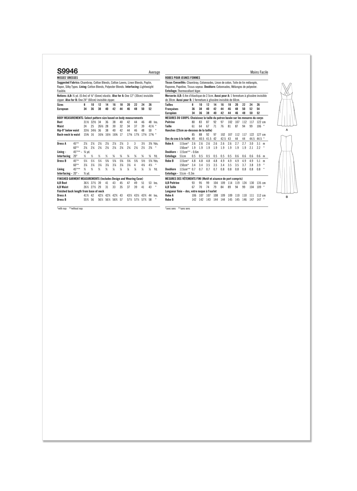 Simplicity 9946