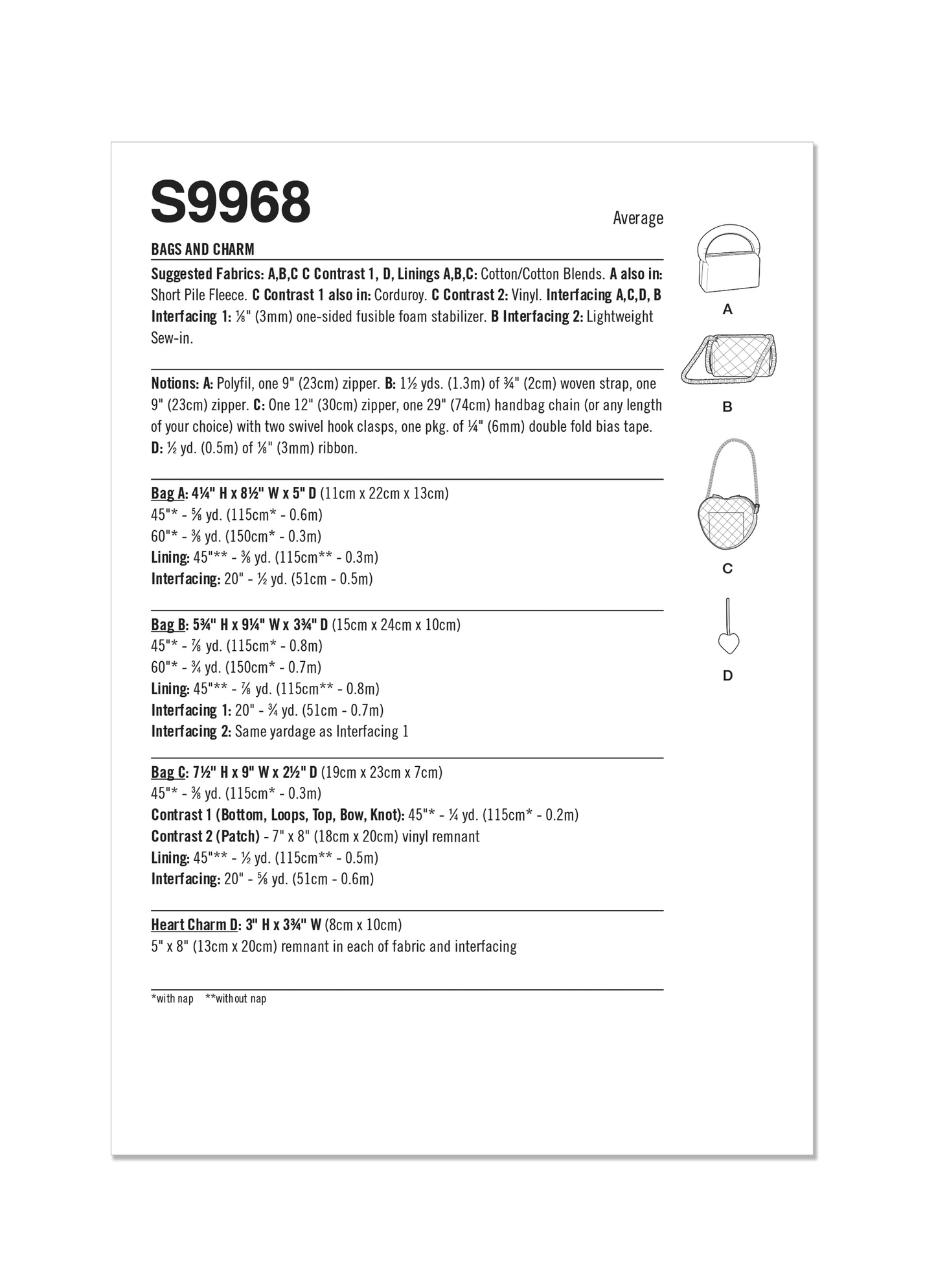 Simplicity 9968