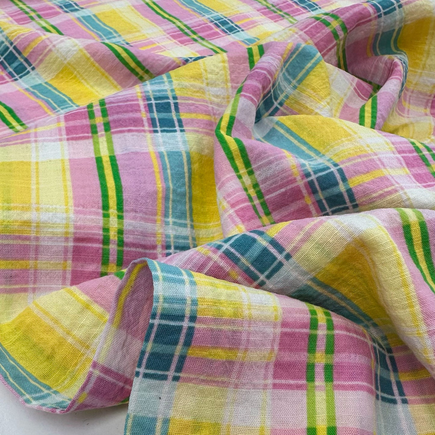 Spring Pastels Cotton Check