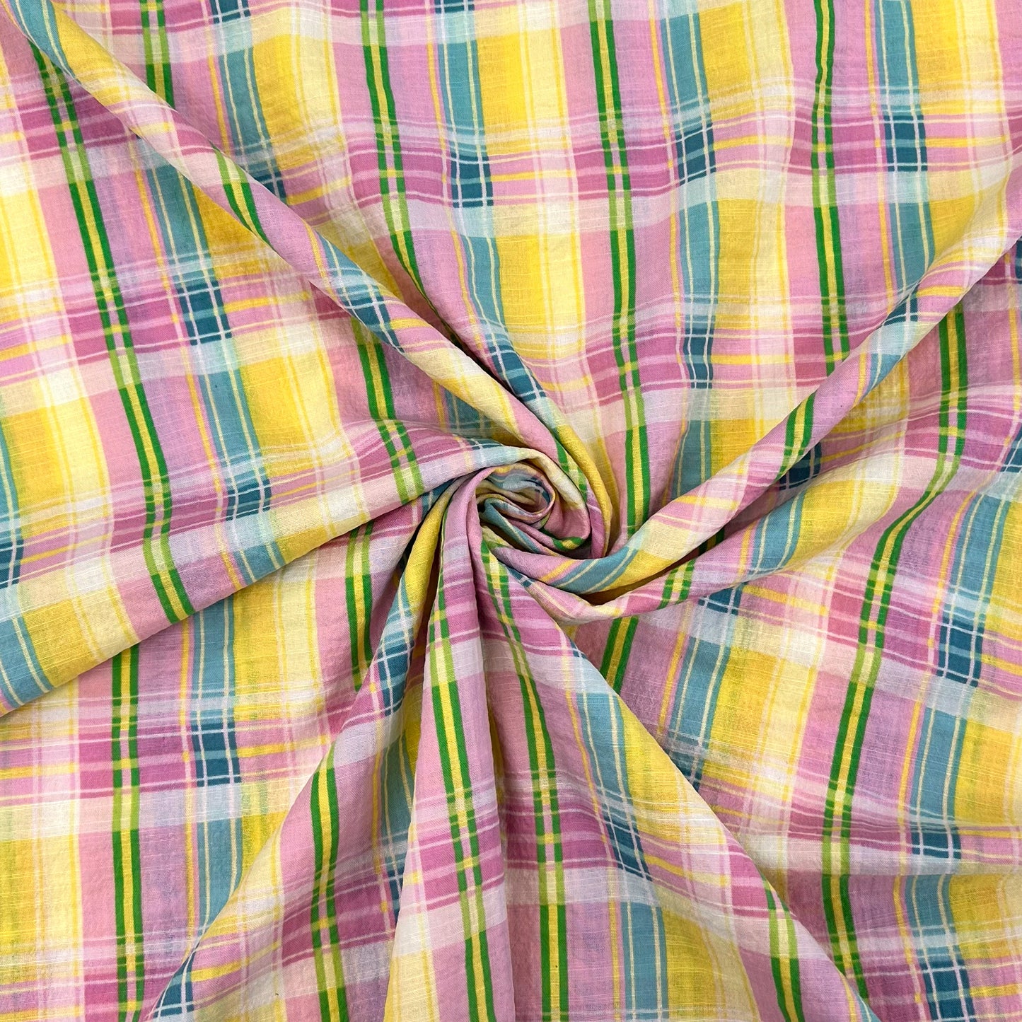 Spring Pastels Cotton Check