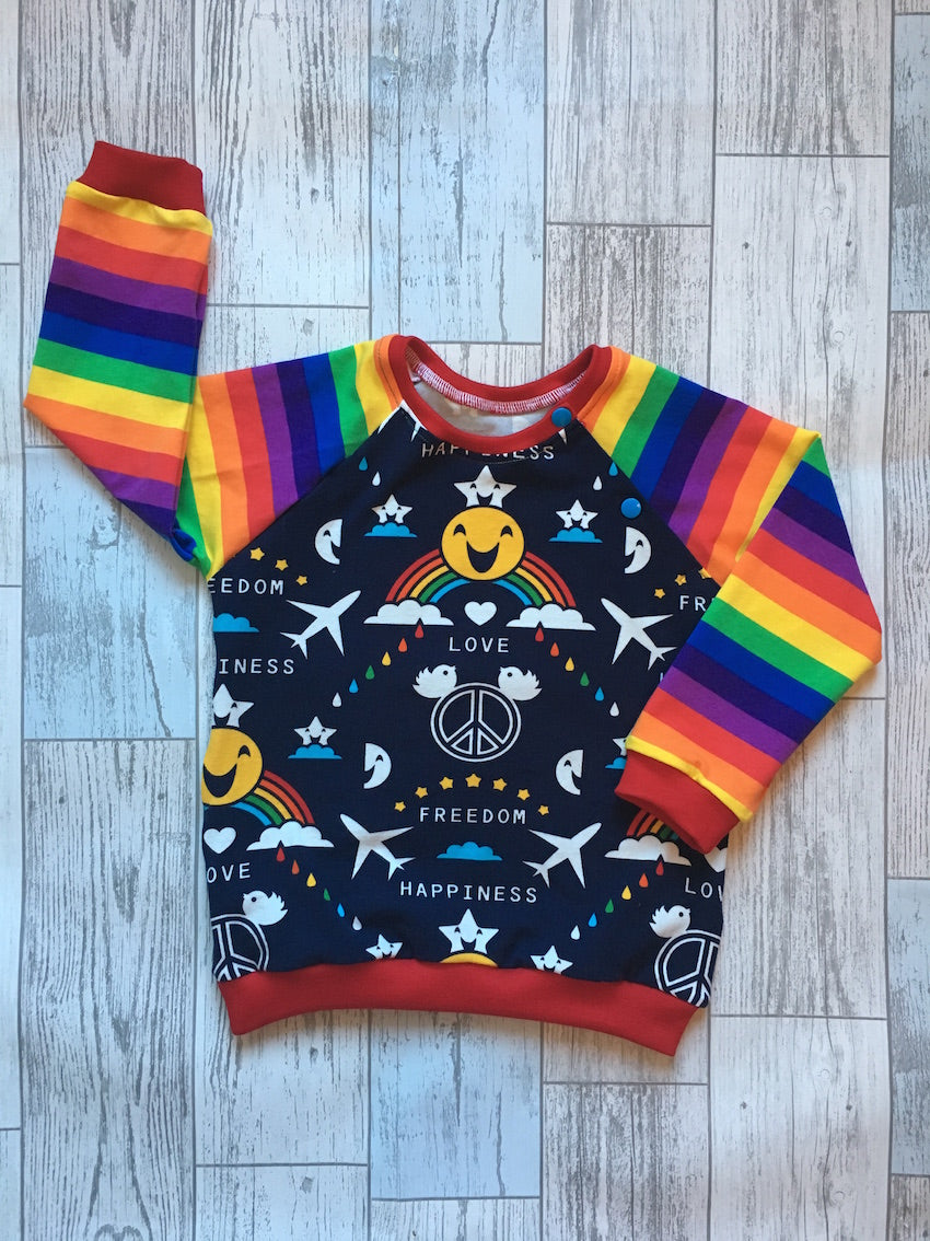 Waves & Wild - Adventurer Raglan - Child - PDF Pattern