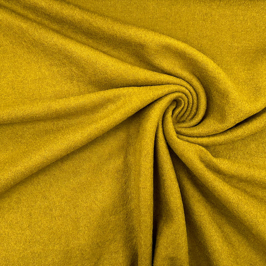 Wool Blend Coating - Lichen